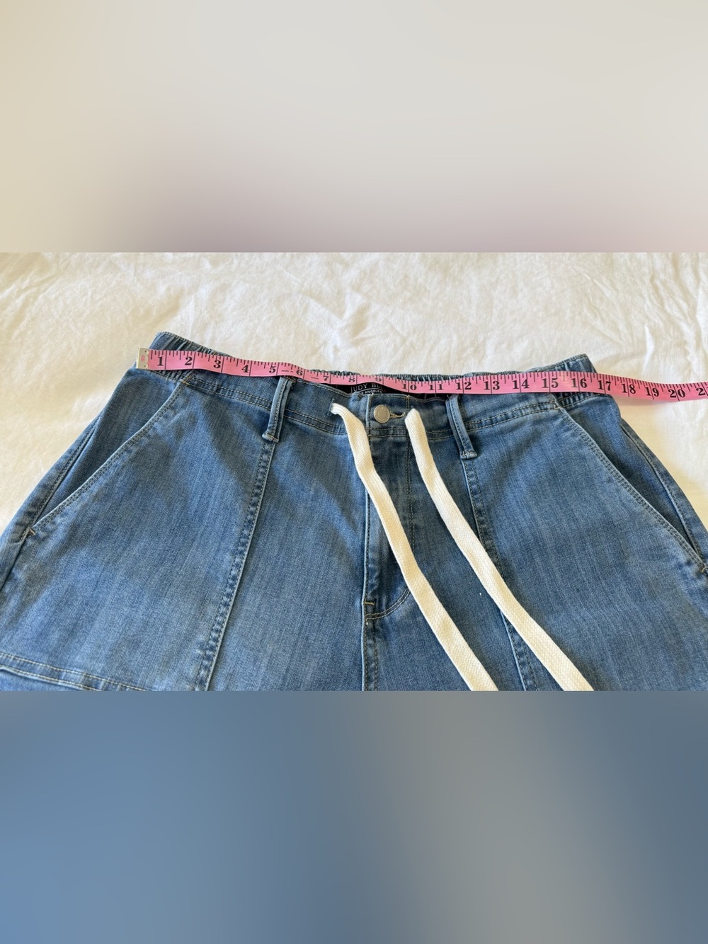 Judy Blue | Women’s 16 W | Joggers Blue High Waist Cuffed Jeans | JB88496 - Picture 5 of 8